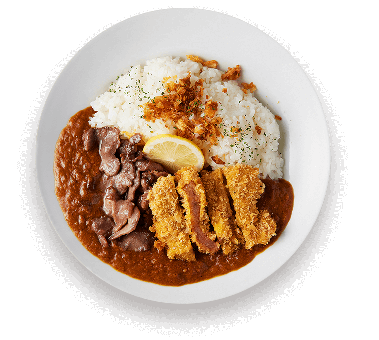 牛タンカツカレー